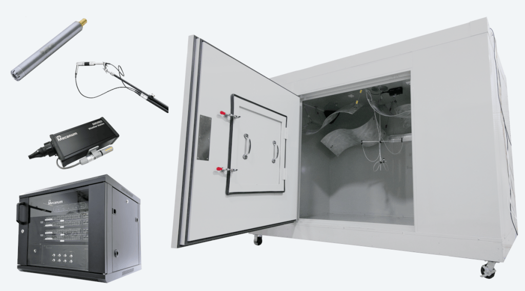 Matc Tab Testing MATC | Cabine de test acoustique (Alpha Cabin) | ASTM C423